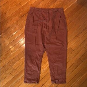 High Rise Skinny Chinos Relaxed Fit Trousers